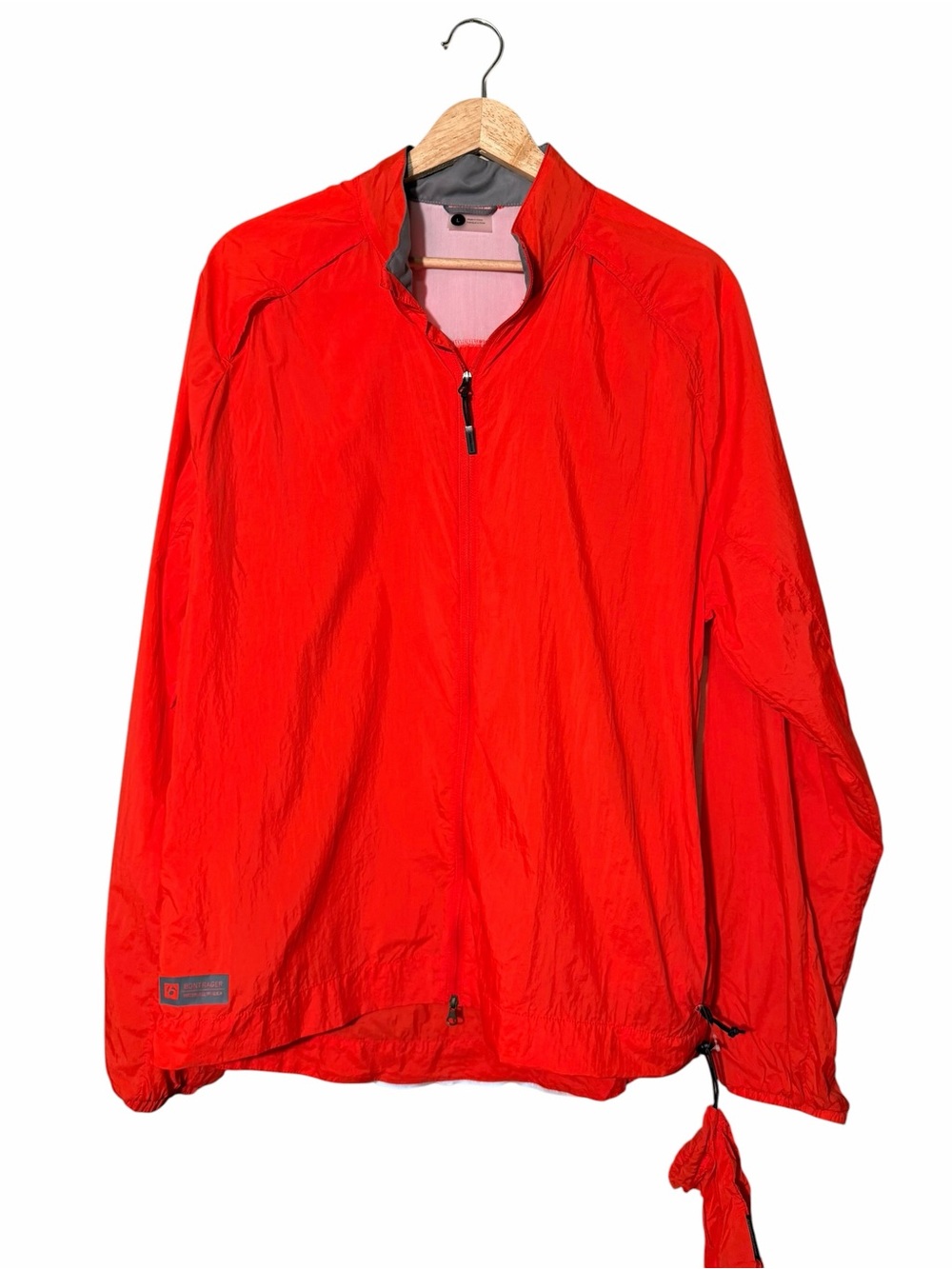 Men's Bontrager Cycling Red Packable Windbreaker Jacket